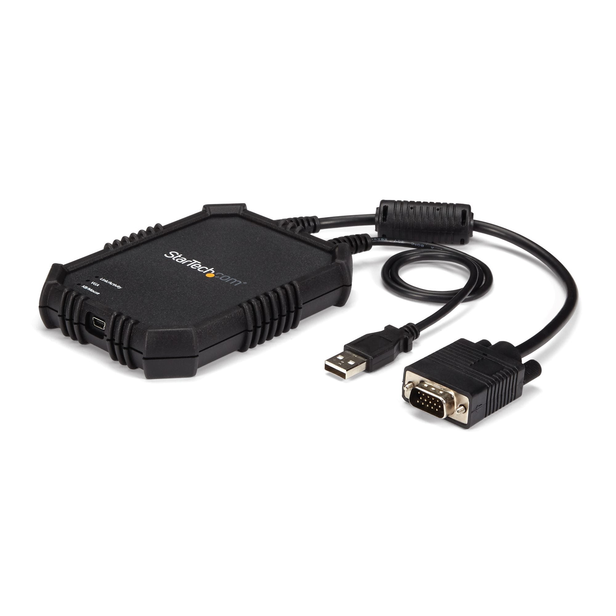 StarTech KVM Console to USB 2.0 Portable Laptop VGA Crash Cart Adapter, Rugged, 2Yr