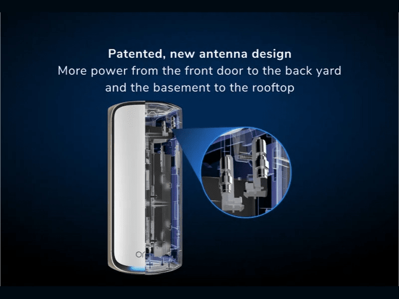 Netgear RBE972S-100APS Orbi BE27000 Quad-band Mesh WiFi 7 System 2 Pack