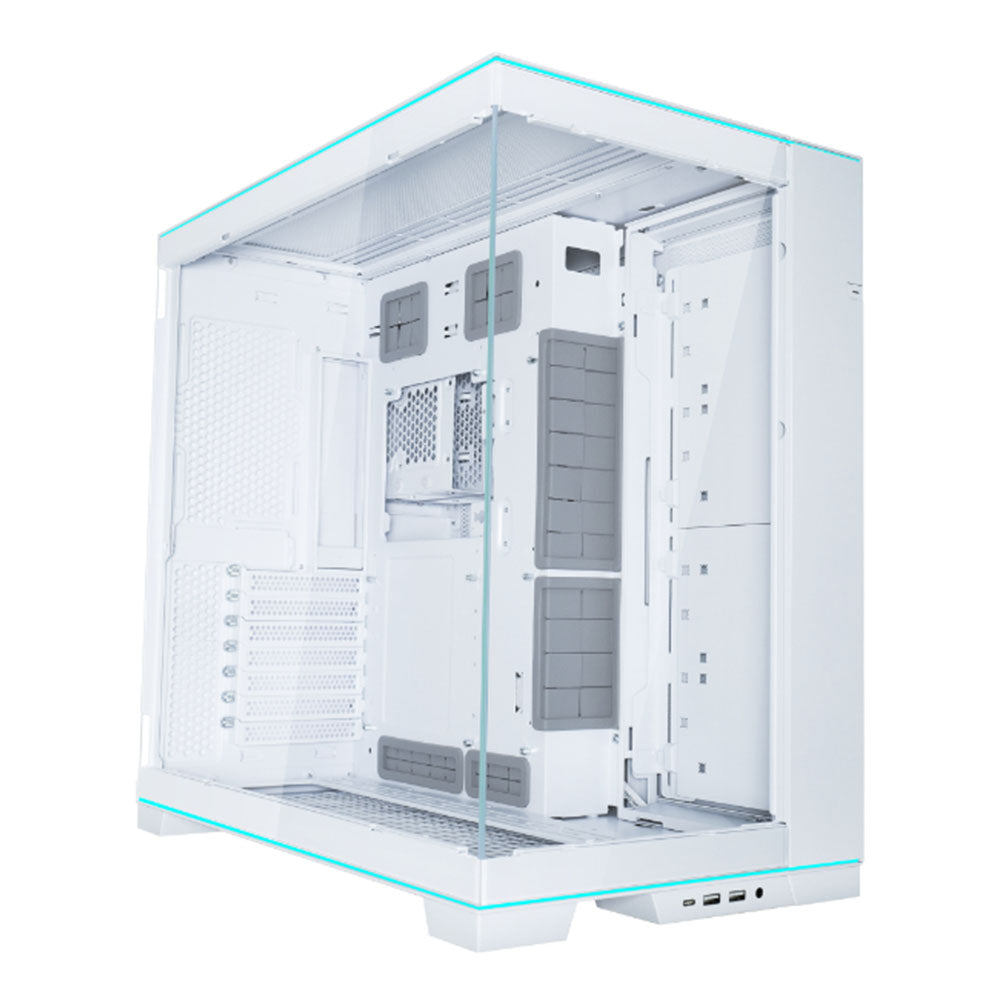 Lian-Li O11D EVO RGB Tempered Glass E-ATX Case - White