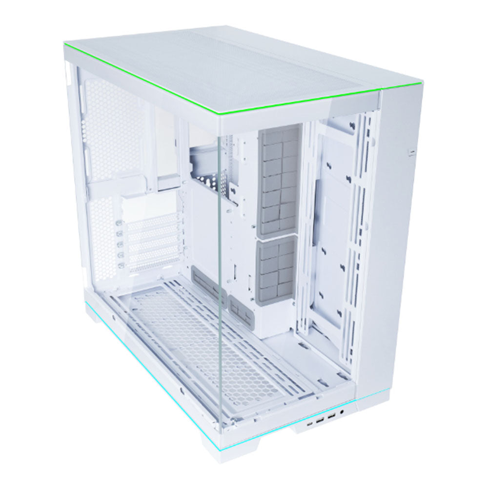Lian-Li O11D EVO RGB Tempered Glass E-ATX Case - White