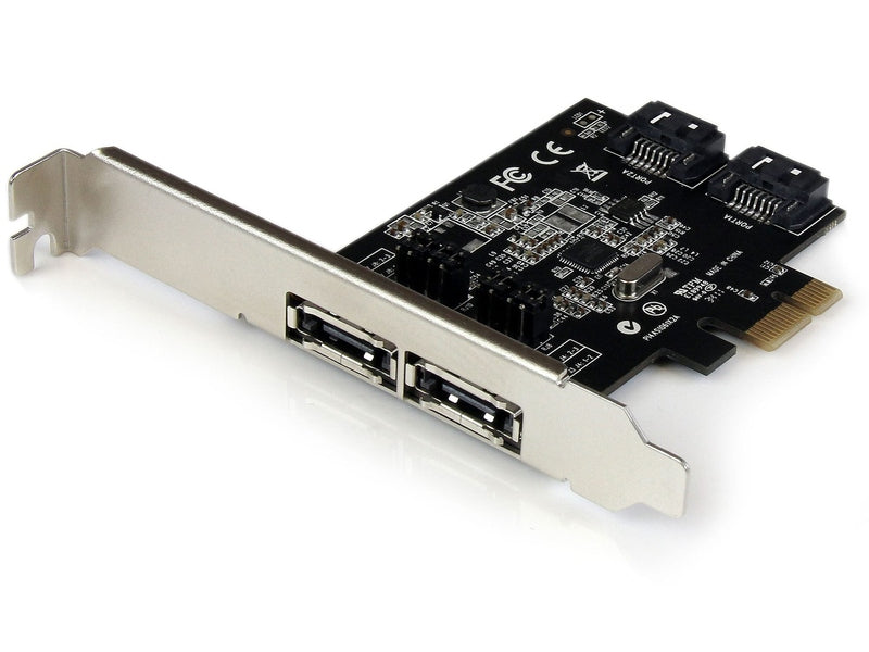 StarTech 2 Port Esata PCIE Card, 6Gb/S, Std Profile, 2Yr