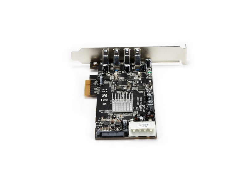 StarTech 4 Port USB 3.0 PCIE Card W/ 4 Dedicated Channels - UASP 2Yr