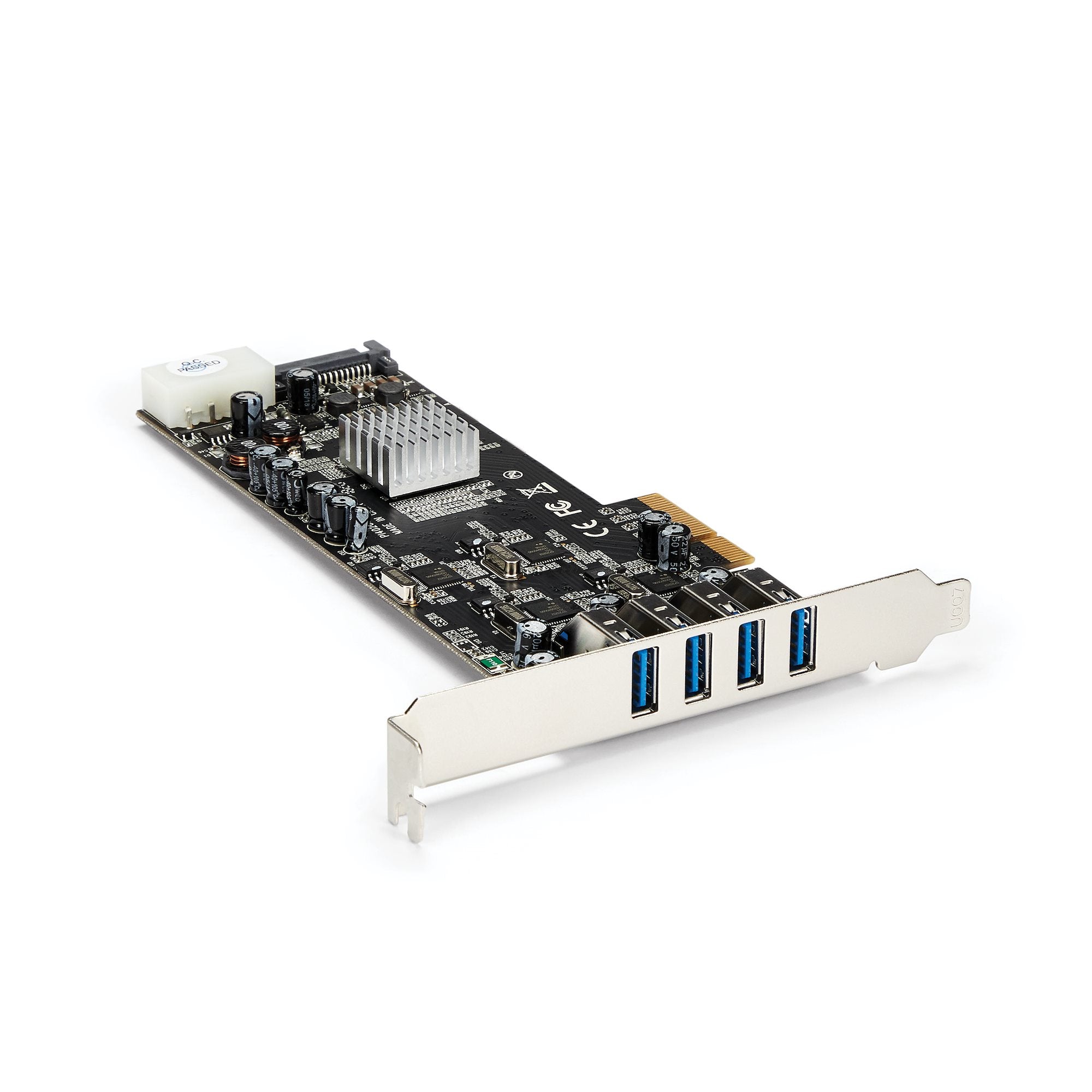 StarTech 4 Port USB 3.0 PCIE Card W/ 4 Dedicated Channels - UASP 2Yr