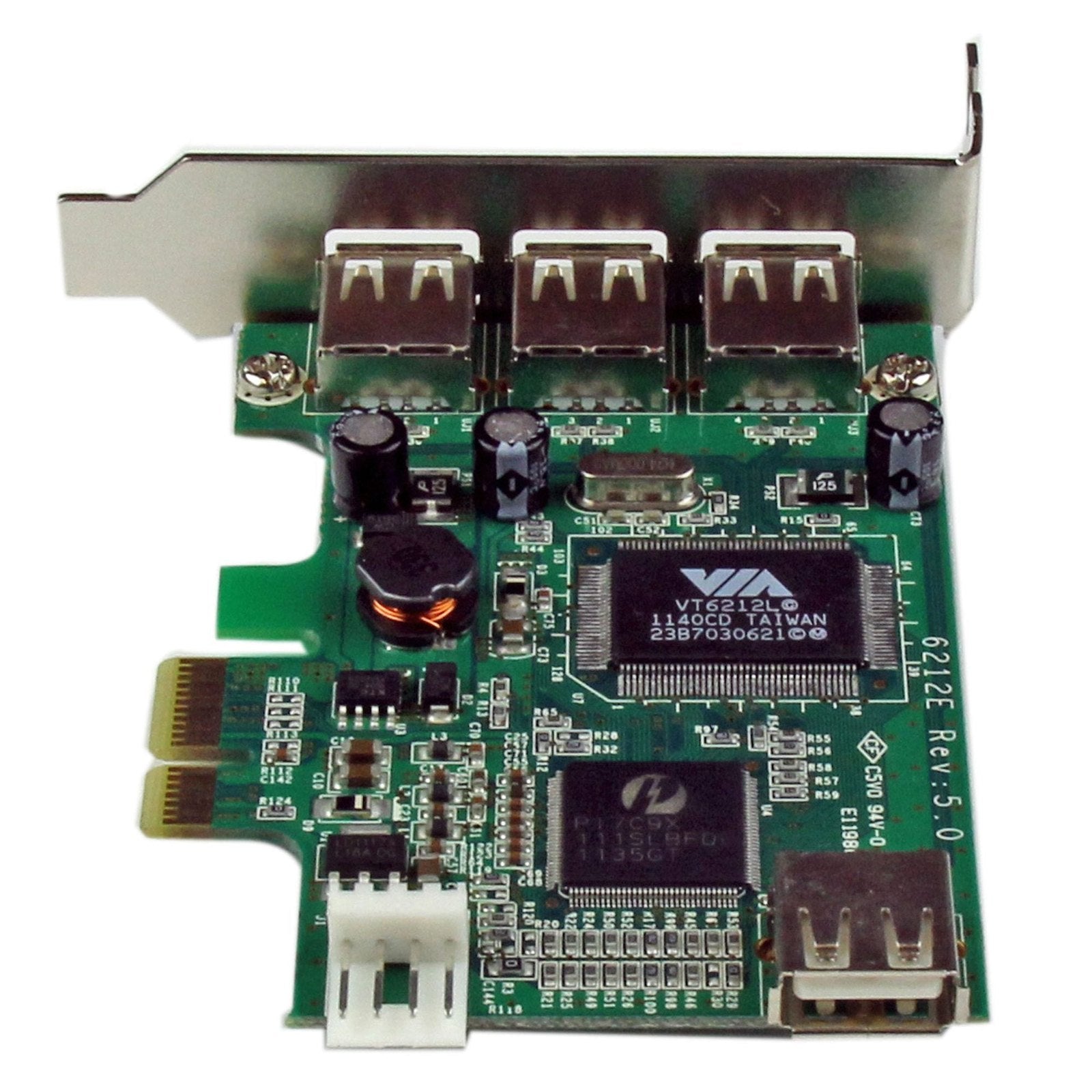 StarTech 4 Port USB 2.0 PCIE Card - Low Profile 2Yr