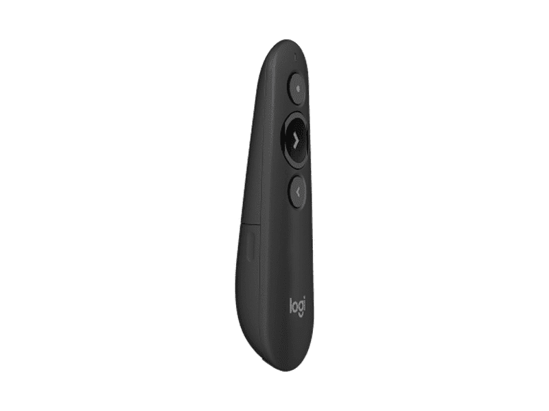 Logitech R500S Laser Presentation Remote with Dual Connectivity Bluetooth or USB 20m Range Red Laser Pointer