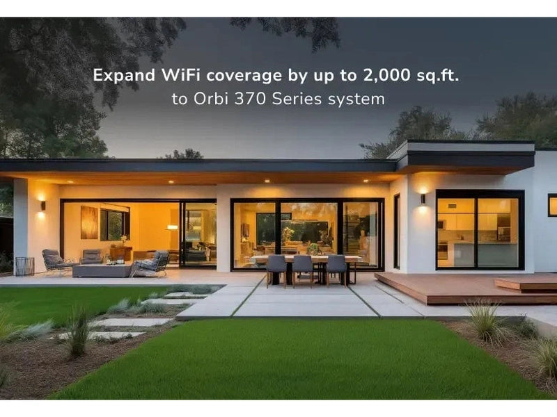 Netgear Orbi 370 Series Dual-Band WiFi 7 Mesh Add-on Satellite