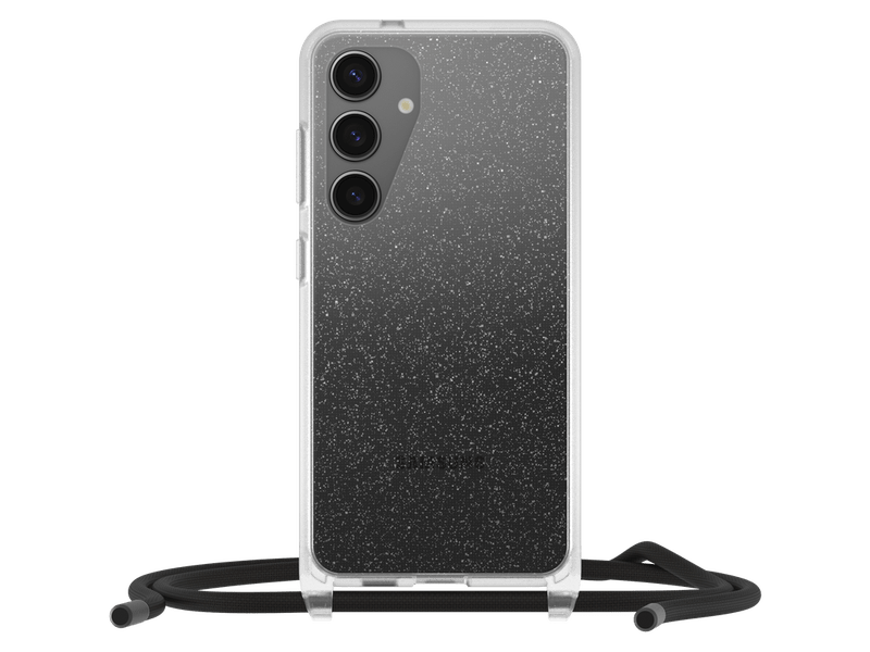 OtterBox React Necklace Samsung Galaxy S24 5G 6.2' Case Stardust Clear Glitter
