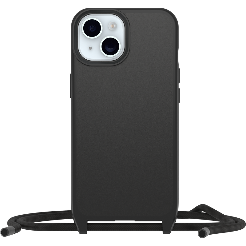 OtterBox React Necklace MagSafe Apple iPhone 15 6.1' Case Black
