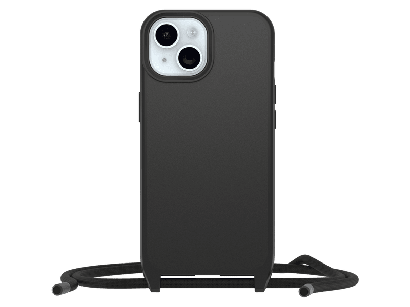 OtterBox React Necklace MagSafe Apple iPhone 15 6.1' Case Black