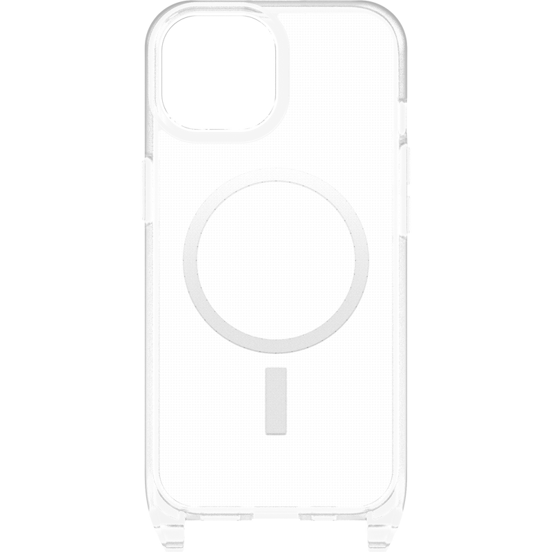 OtterBox React Necklace MagSafe Apple iPhone 15 6.1' Case Clear
