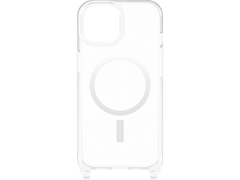 OtterBox React Necklace MagSafe Apple iPhone 15 6.1' Case Clear