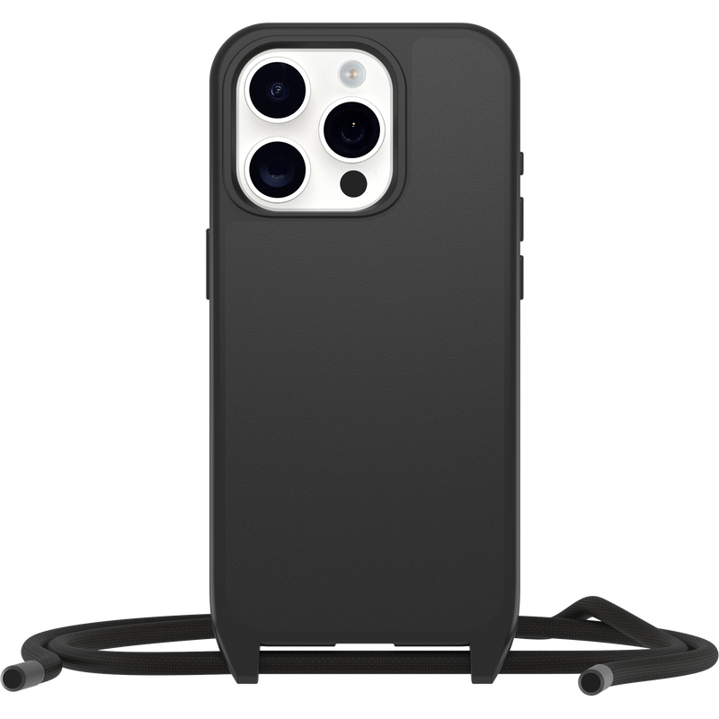 OtterBox React Necklace MagSafe Apple iPhone 15 Pro 6.1' Case Black