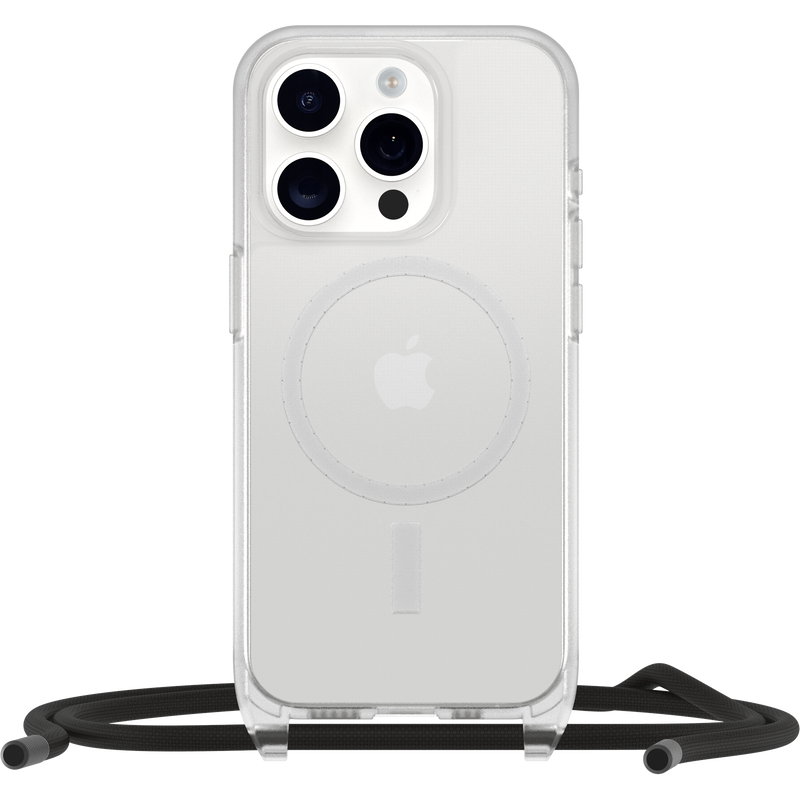 OtterBox React Necklace MagSafe Apple iPhone 15 Pro 6.1' Case Clear