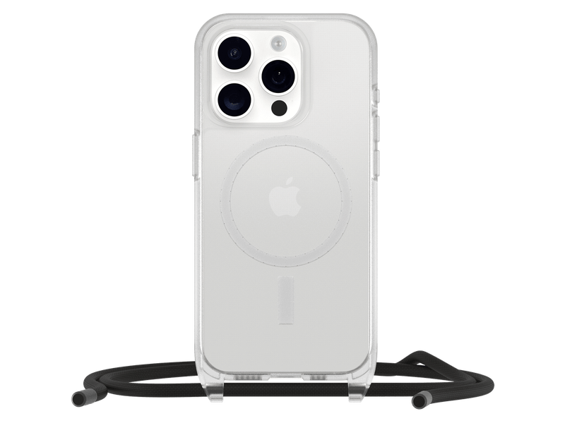 OtterBox React Necklace MagSafe Apple iPhone 15 Pro 6.1' Case Clear