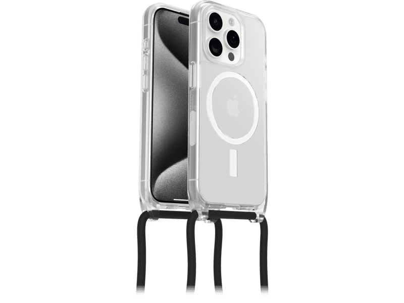 OtterBox React Necklace MagSafe Apple iPhone 15 Pro 6.1' Case Clear