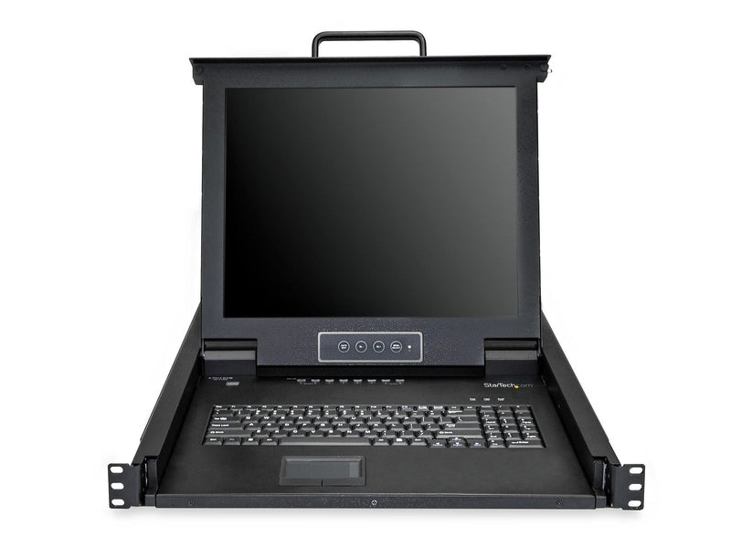StarTech 8 Port 1U VGA KVM Console, 17" LCD, USB, Rackmount, 2Yr