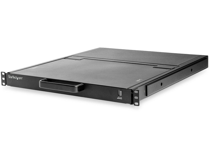 StarTech 1 Port 1U VGA KVM Console Hd - 17" LCD VGA, Rackmount Drawer W/Cables, 2Yr