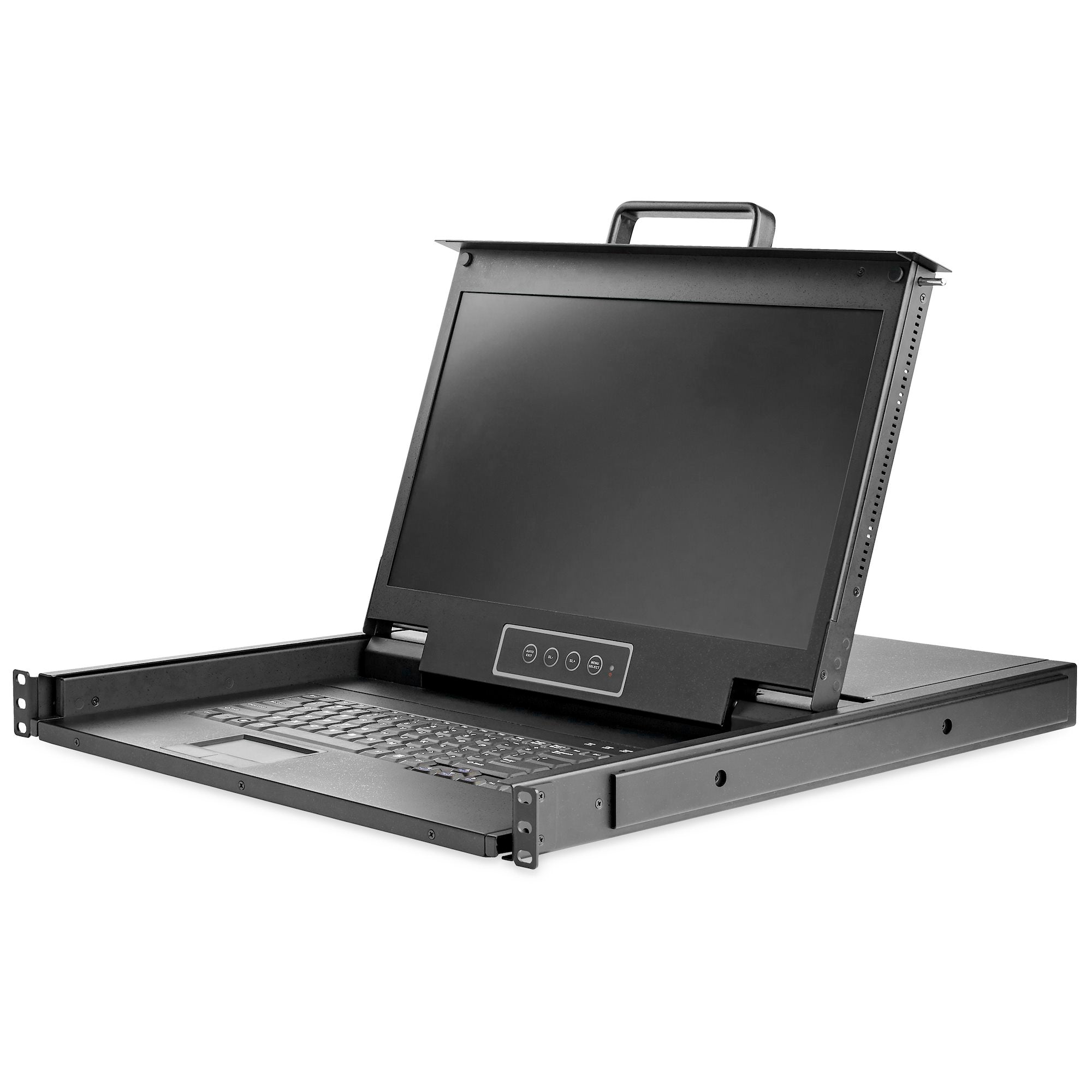 StarTech 1 Port 1U VGA KVM Console Hd - 17" LCD VGA, Rackmount Drawer W/Cables, 2Yr