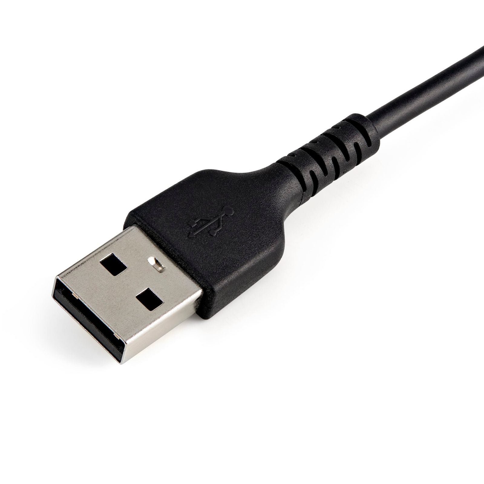 StarTech 0.3M USB-A to Lightning Cable, Rugged, Black, 2Yr