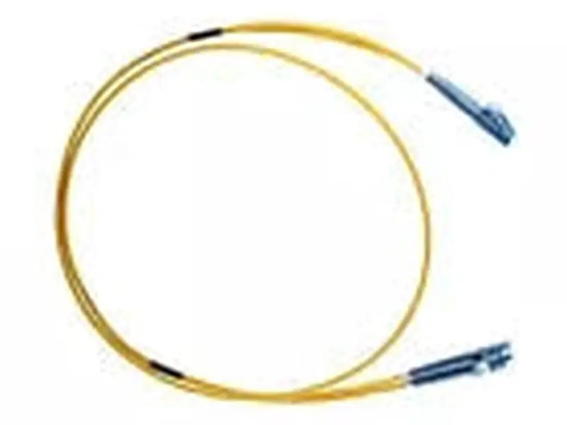 2m LC-LC OS1 / OS2 Singlemode Fibre Optic Cable - Yellow