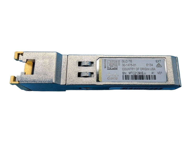 Cisco GLC-TE 1000Base-T SFP Transceiver Module For Category 5 Copper Wire *Used