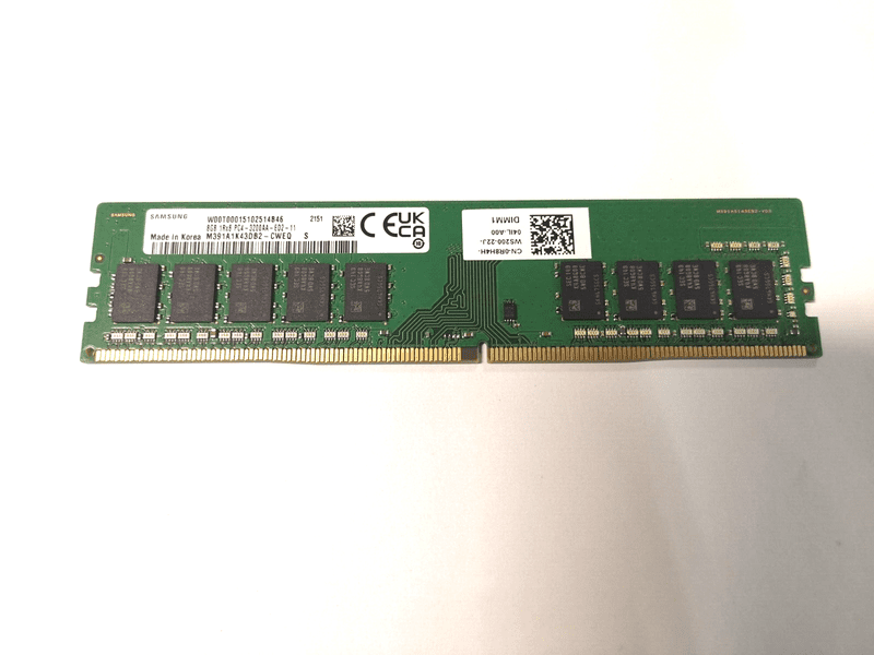 Dell 0R8H4H 8GB DDR4 3200MHz UDIMM ECC Server Memory - AB593829