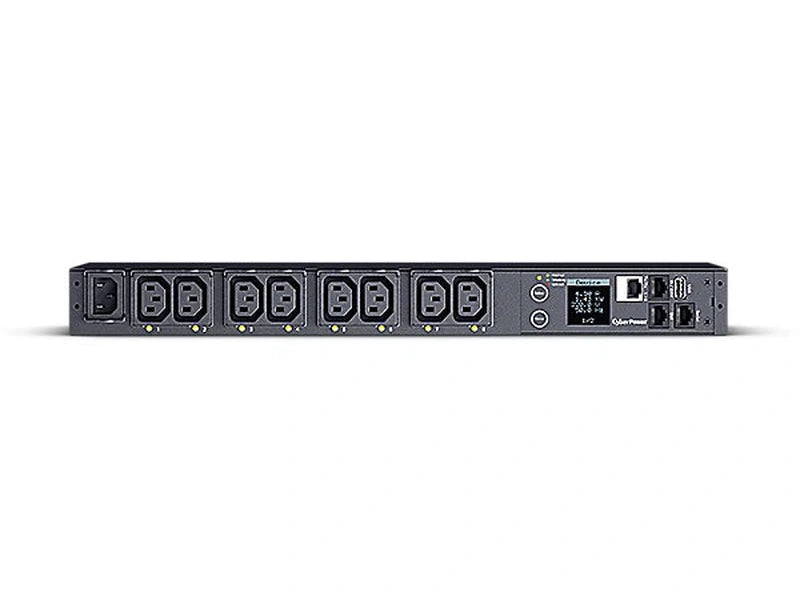 CyberPower PDU41004 1U 8-Outlet 12A/10A Switched ePDU