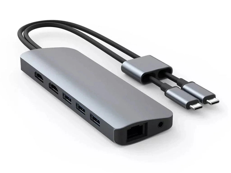 Targus HyperDrive HD392-GRAY VIPER 10-in-2 USB-C Hub