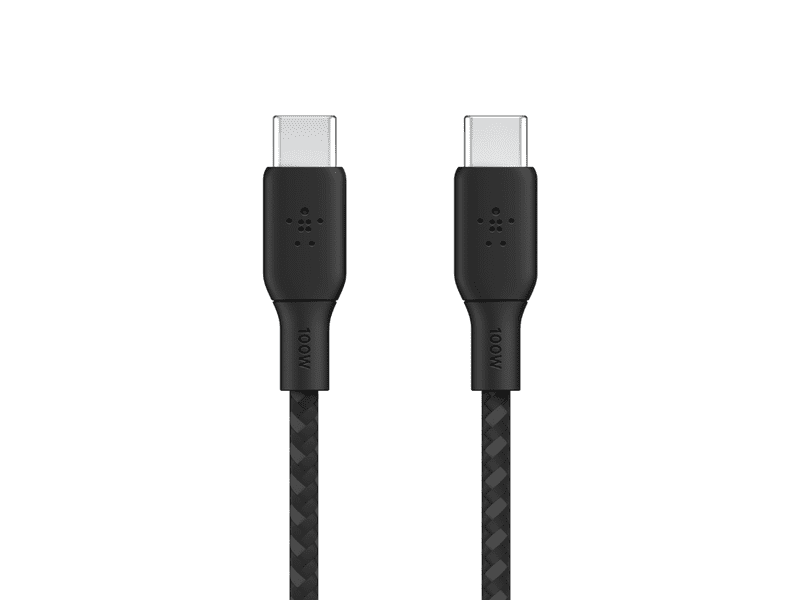 Belkin BoostCharge USB-C to USB-C Charging Cable 100W Black 2M