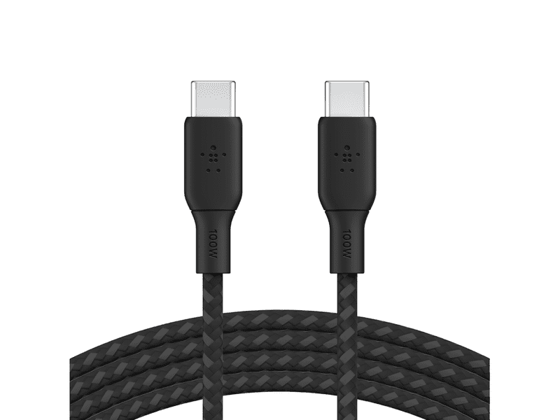 Belkin BoostCharge USB-C to USB-C Charging Cable 100W Black 2M