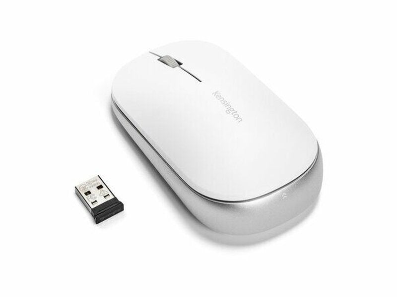 Kensington SureTrack Dual Bluetooth and Wireless Mouse - WHITE