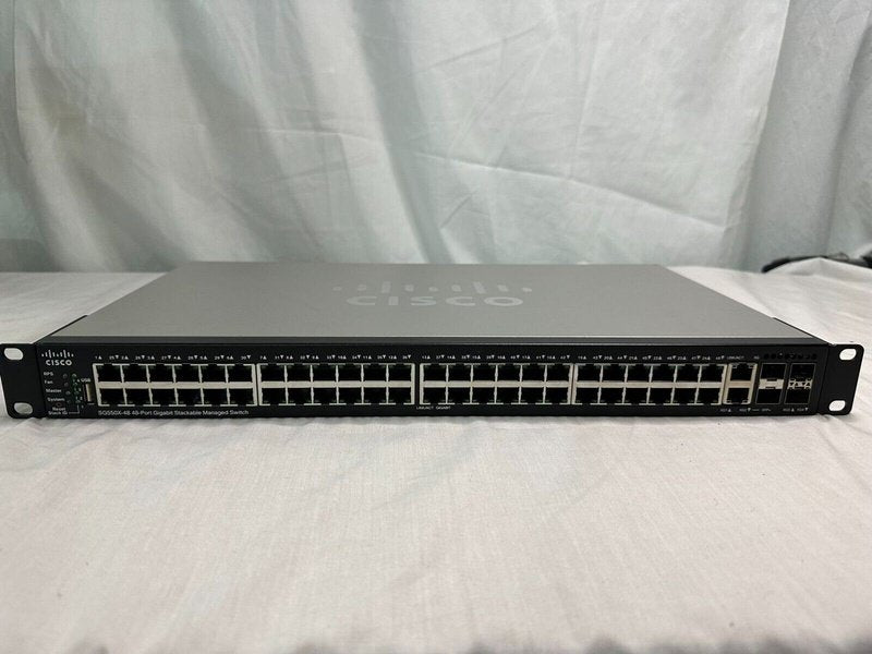 Cisco SG550X-48-K9 WS 48-Port POE+ 4xSFP+ Switch