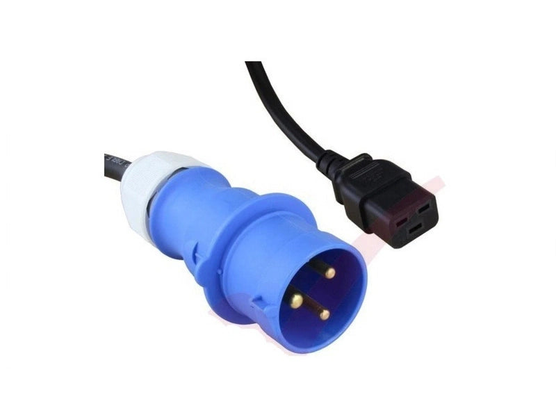 HPE Power cable 4.5m IEC309, C19 Male to Female P/N: 8120-6897