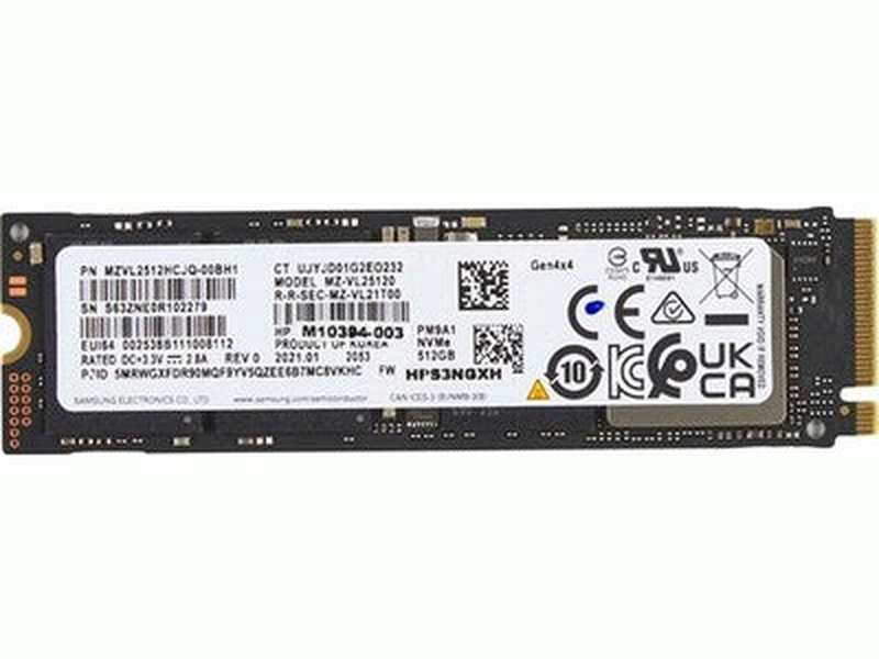 HP 512GB Gen4x4 M.2 2280 NVMe PCIe SSD New - Never Used