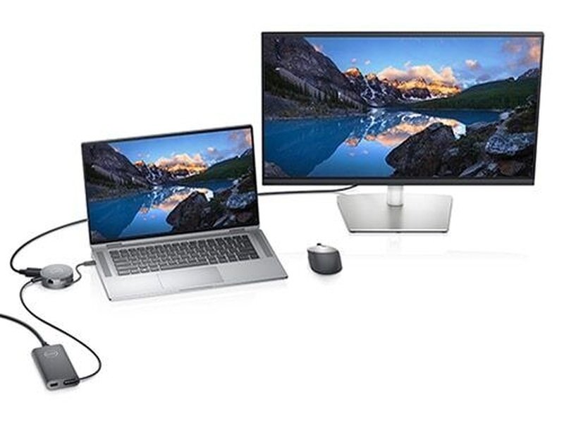 Dell DA310 7-in-1 USB-C Multiport Adapter 90W PD 4K HDMI Displayport VGA RJ-45