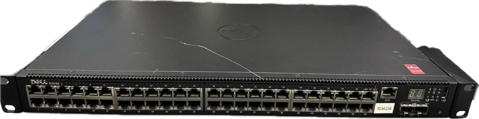 **Used/Refurbished** Dell PowerConnect N2048 48-Port Managed Layer 3 Gigabit Ethernet Switch