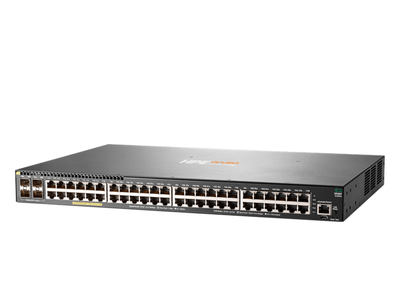 HPE Aruba Networking 2930F 48G POE+ 4SFP+ Switch