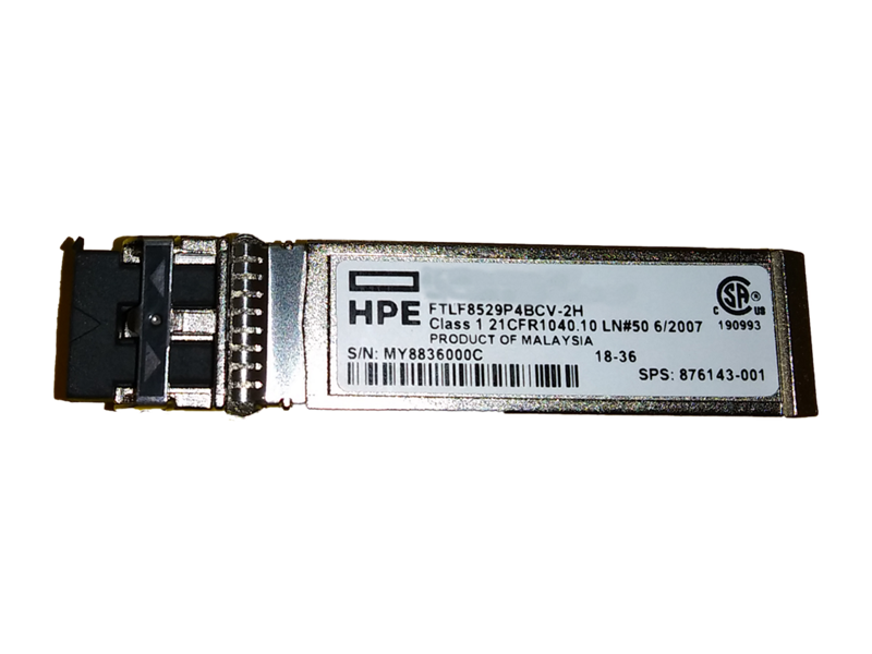 HP 8GB SHORT WAVE FC SFP+ 1 PACK