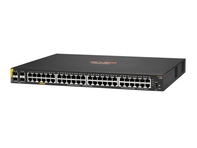 HPE Aruba 6000 48G Class4 PoE 4SFP 370W Switch