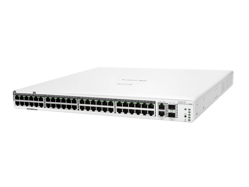HPE Instant On 1960 48G 40P CL4 8P CL6 POE 2XGT 2SFP+ 600W Switch