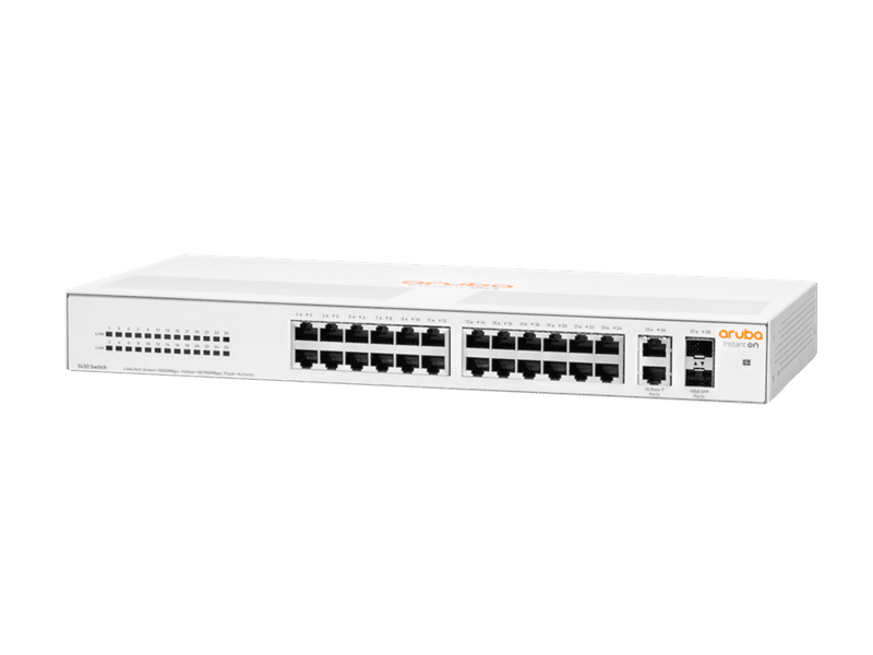HPE Aruba Instant On 1430 26G 2xSFP Switch