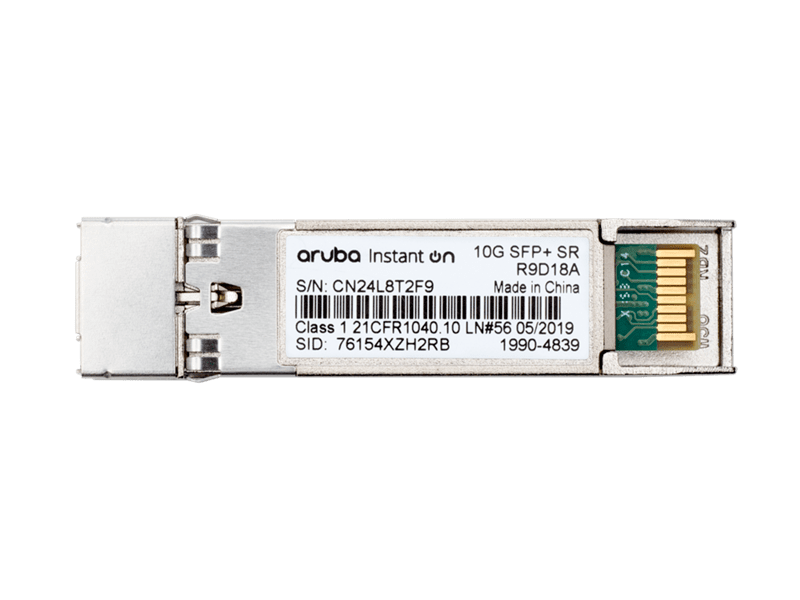 HPE Aruba Instant On 10G SFP+ LC SR 300m OM3 MMF Transceiver