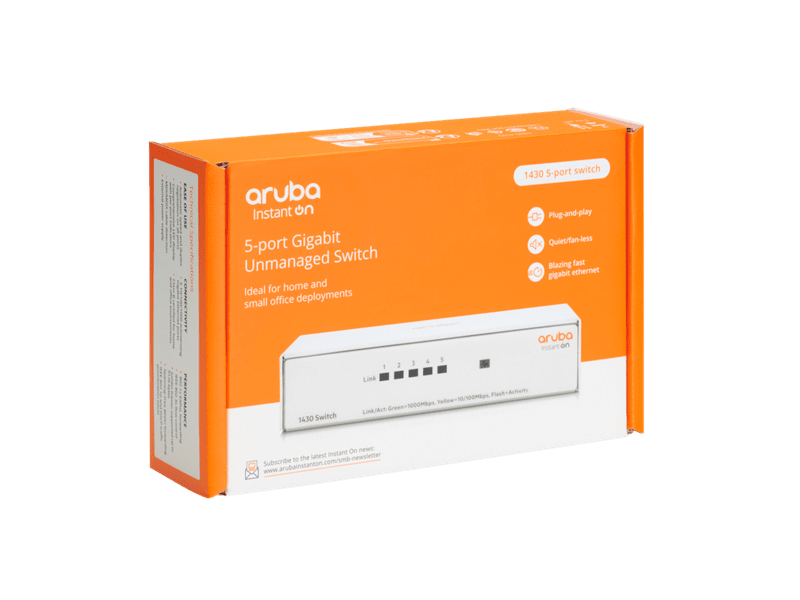 HPE Aruba Instant On 1430 5G Switch