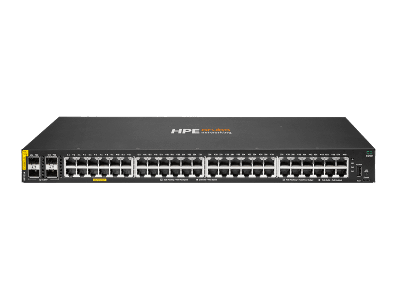 HPE Aruba Networking 6000 48G CL4 4SFP 740W Switch