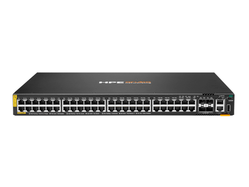 HPE Aruba Networking 6200F 48G C4 4SFP+740W Switch