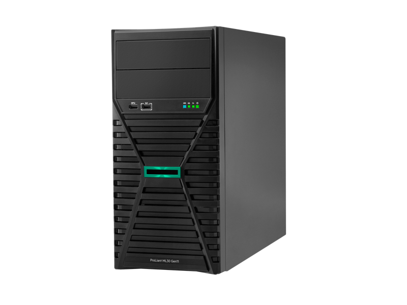 HPE ProLiant ML30 Gen11 6315P 2.8GHz 4c 1P 1x16GB-U 4LFF 1x1TB HDD 1x500W PS AP Server P85596-375