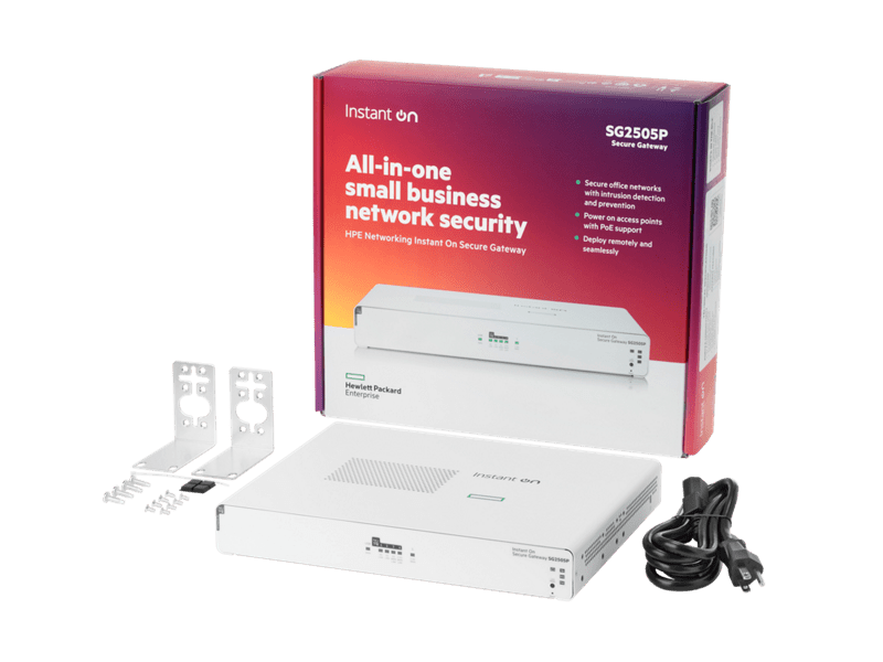 HPE Networking Instant On Gateway 5P 2.5G 64W SG2505P