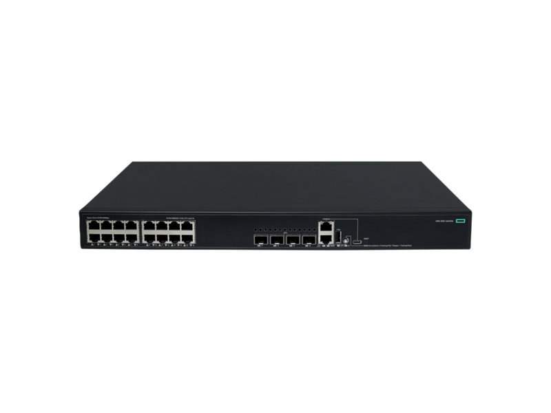 HPE Networking S6X55A CW 2150 16 Port Gigabit PoE+ Switch 248W, 4xSFP+ 1G/10G