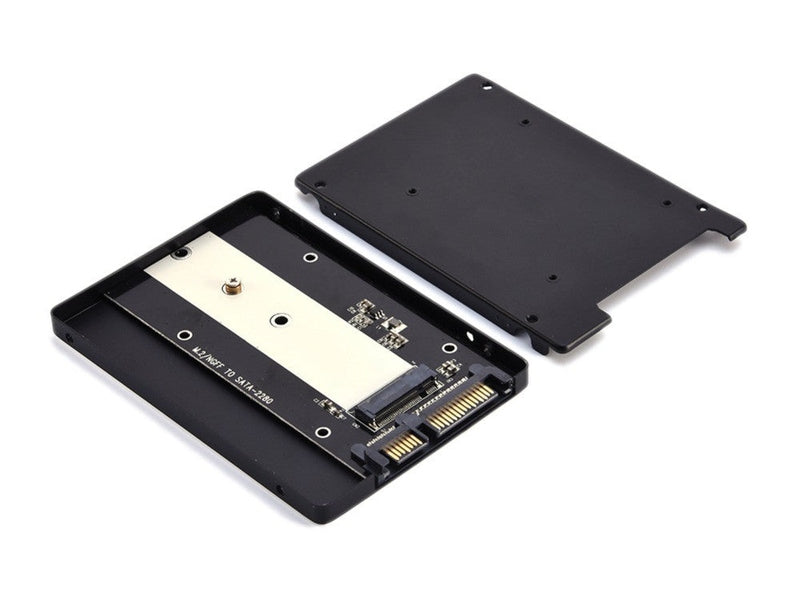 Simplecom SA102 NGFF M.2 B Key to 7mm 2.5" SATA Converter Enclosure Aluminium