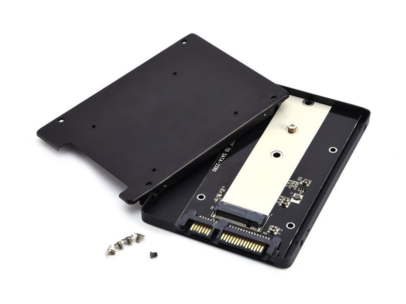 Simplecom SA102 NGFF M.2 B Key to 7mm 2.5" SATA Converter Enclosure Aluminium